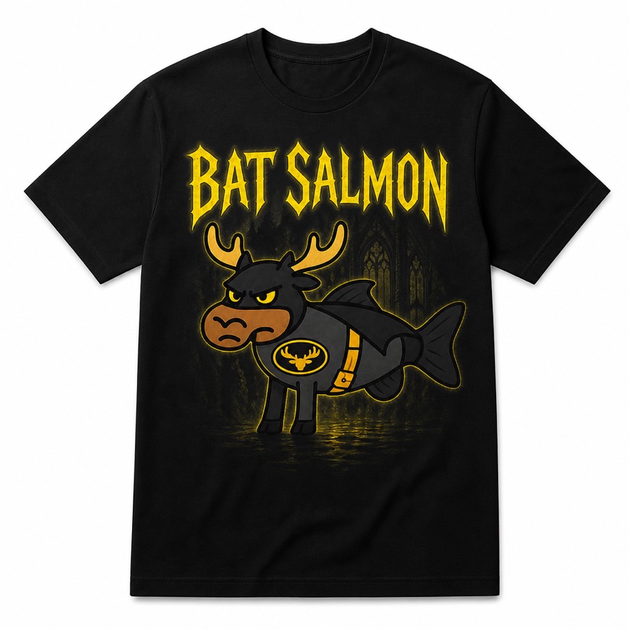 Футболка Bat Salmon