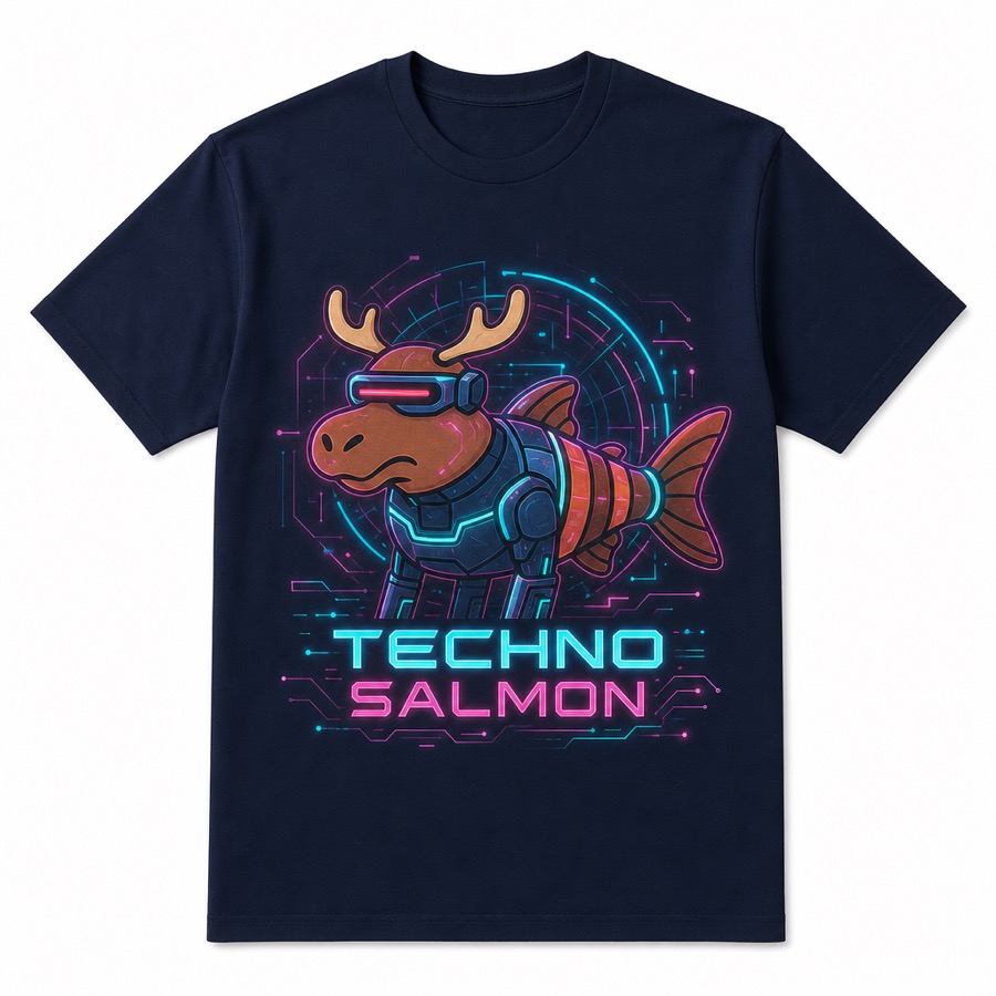 Футболка Techno Salmon